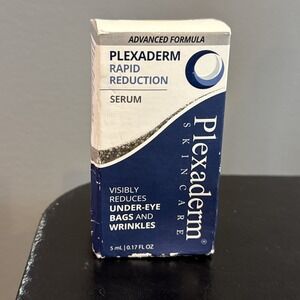PLEXADERM Rapid Reduction Serum Skincare Under Eye Bag & Wrinkle Reducer / .17oz